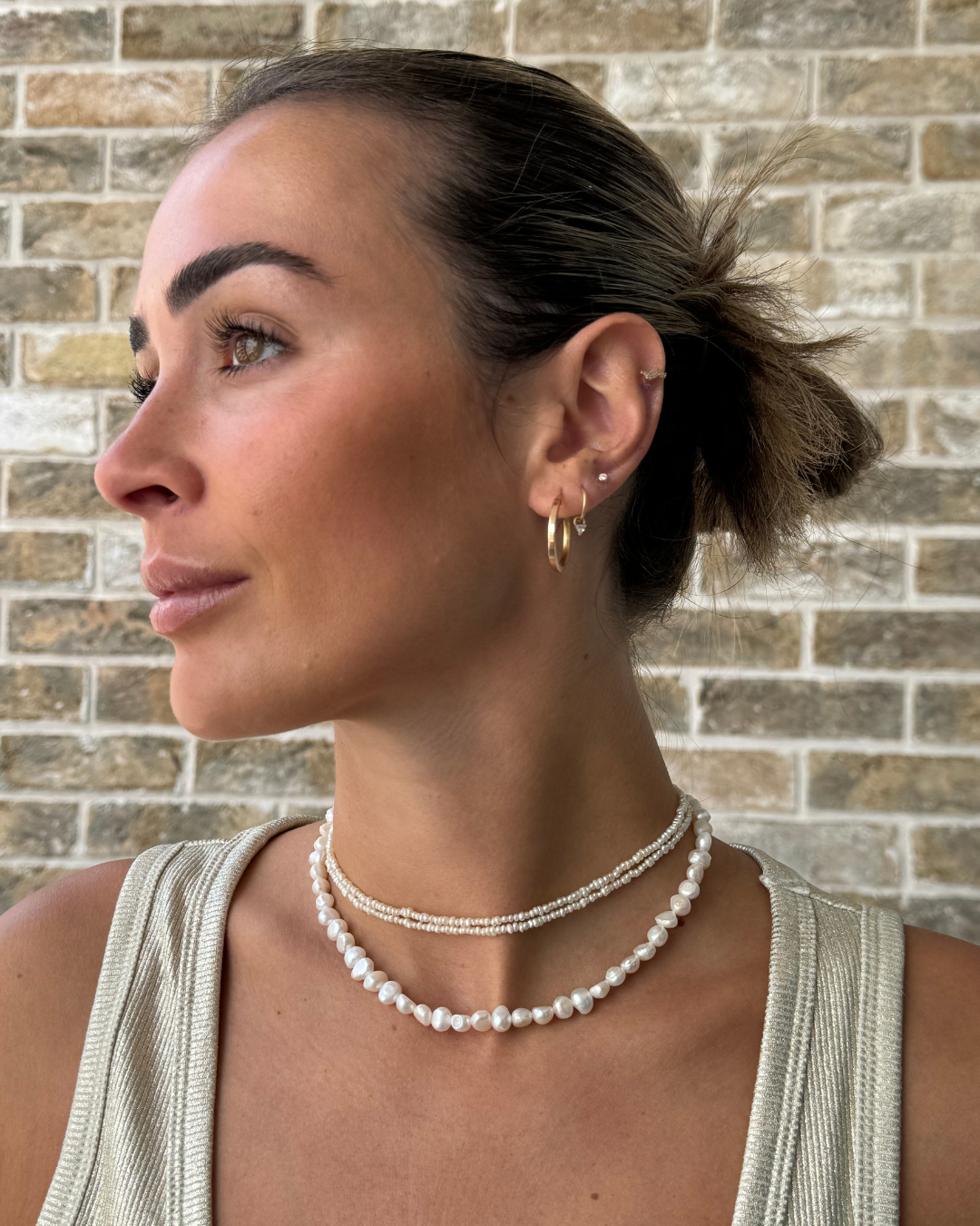 Ultimate Pearl Necklace Stack