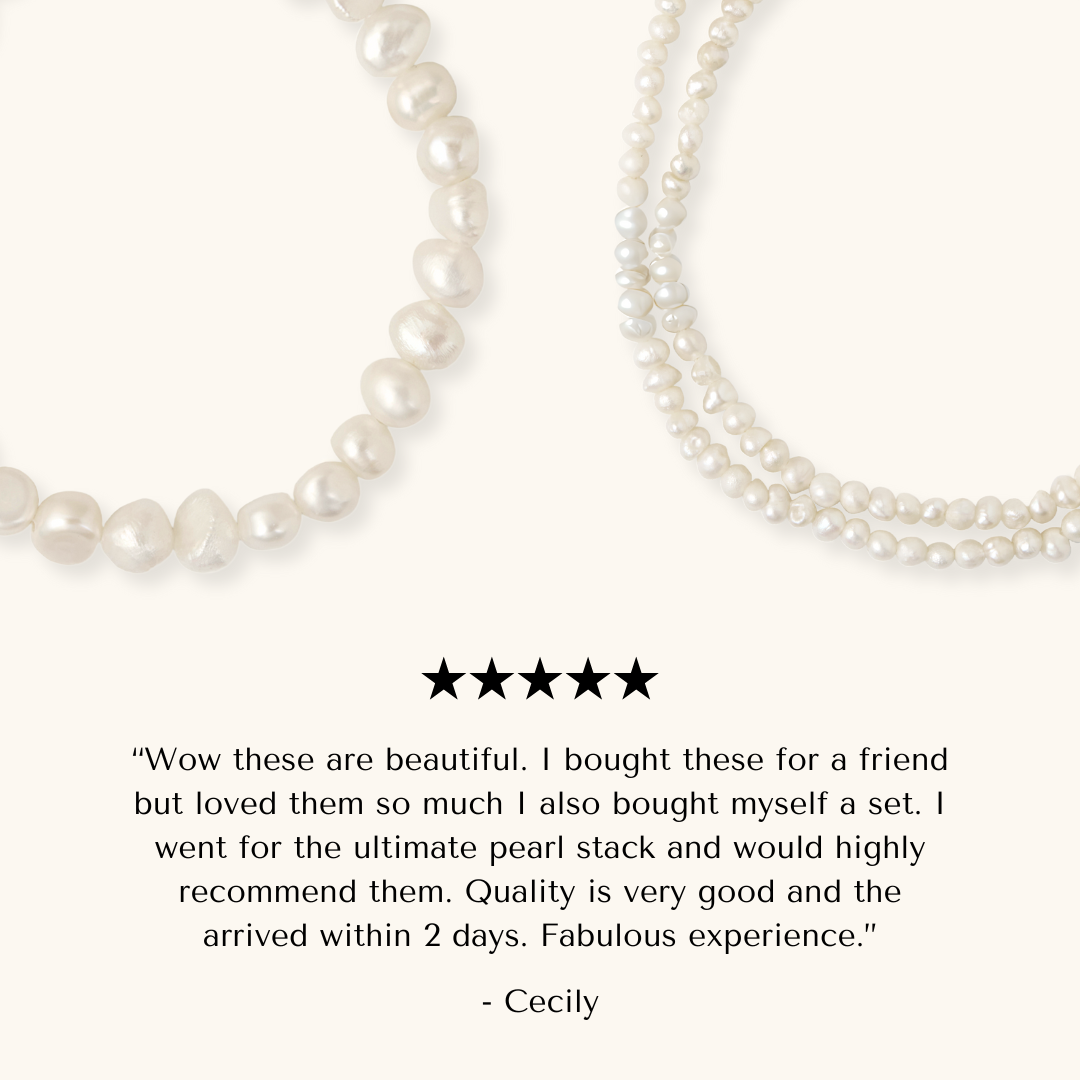 Ultimate Pearl Bracelet Stack | PREORDER (SHIPS 1ST MAY)