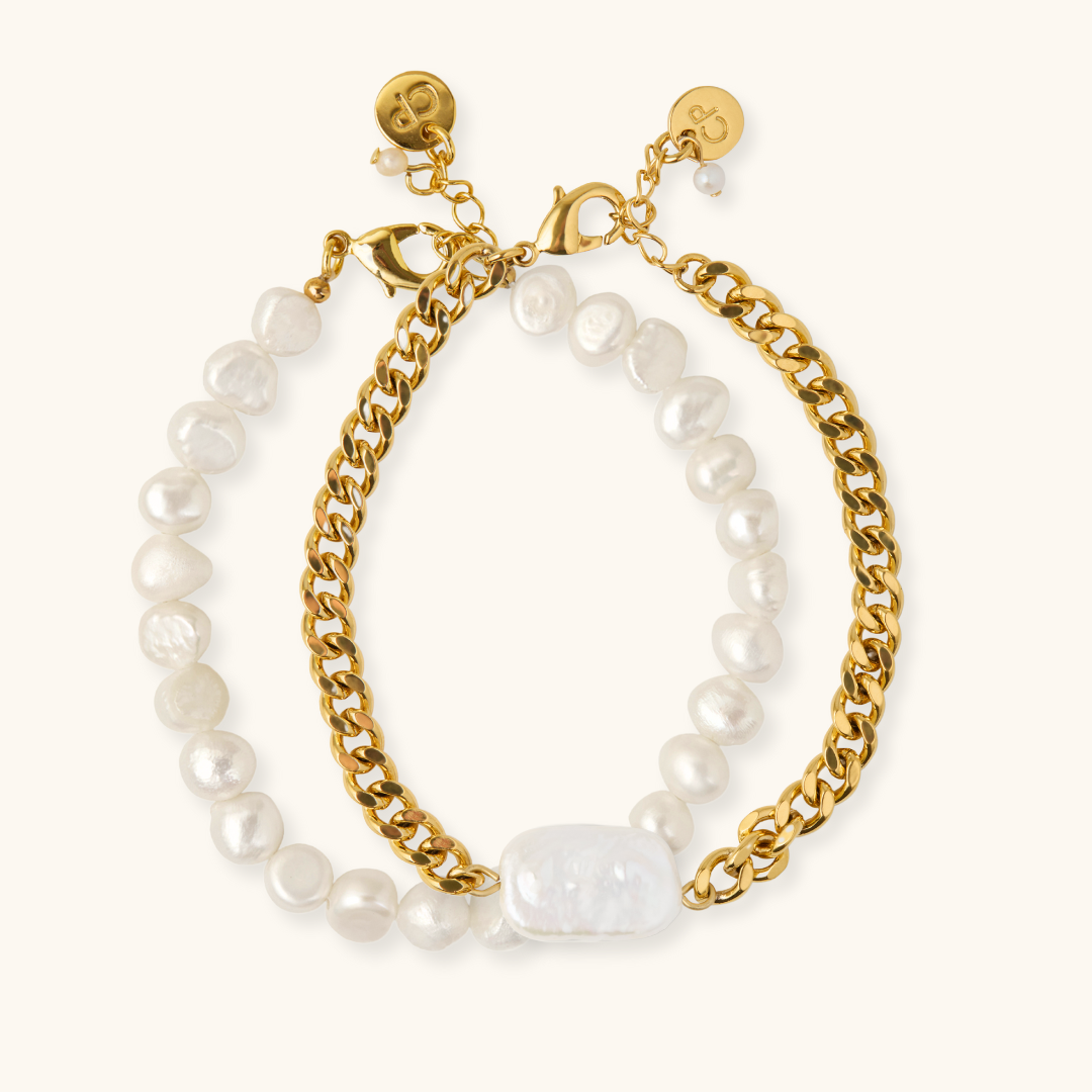Everyday Pearl Bracelet Set | PREORDER (SHIPS 1ST MAY)