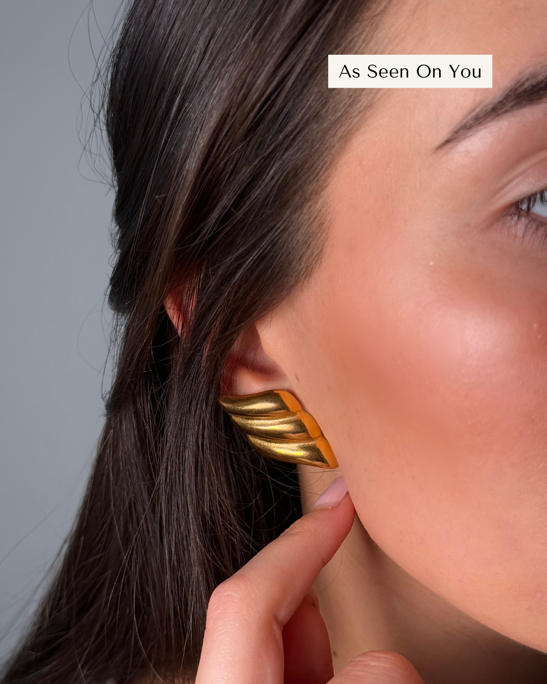 Vintage Wing Earrings