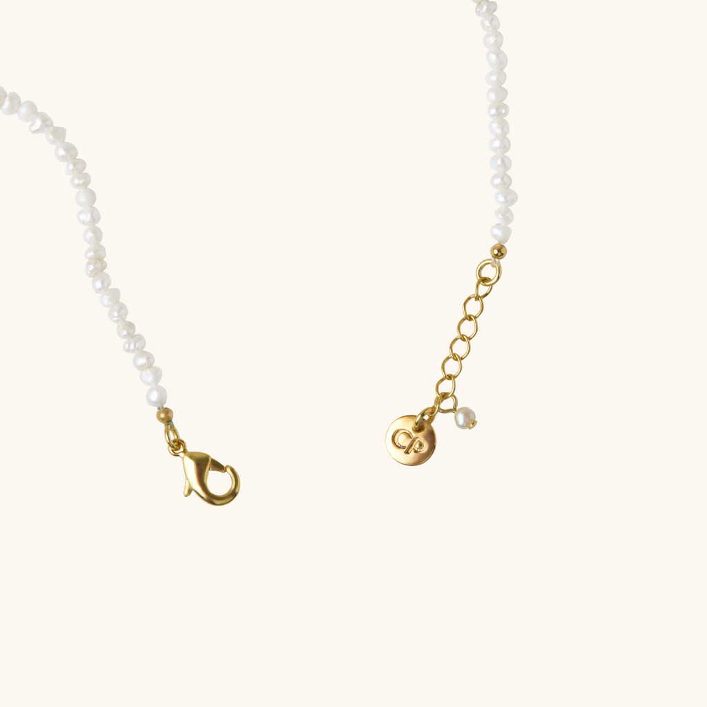Double Wrap Pearl Necklace