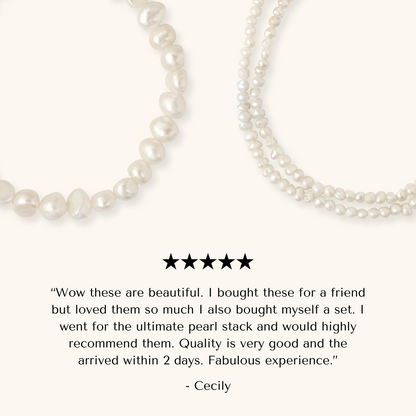 Ultimate Pearl Bracelet Stack
