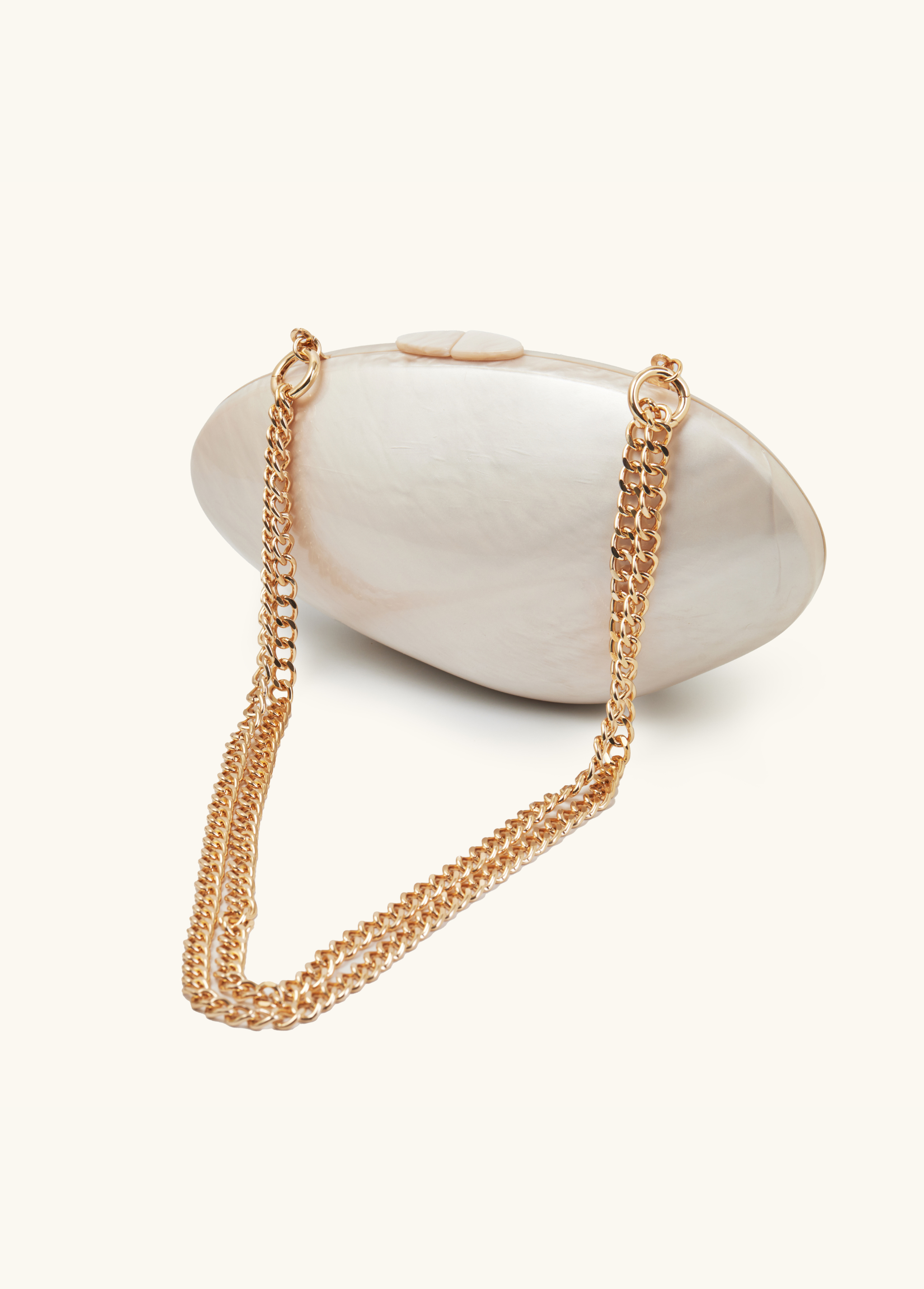 Gold and pearl clutch bag sale