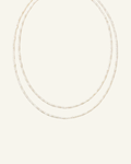Double Wrap Pearl Necklace