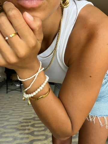 The Double Wrap Pill Bracelet Stack