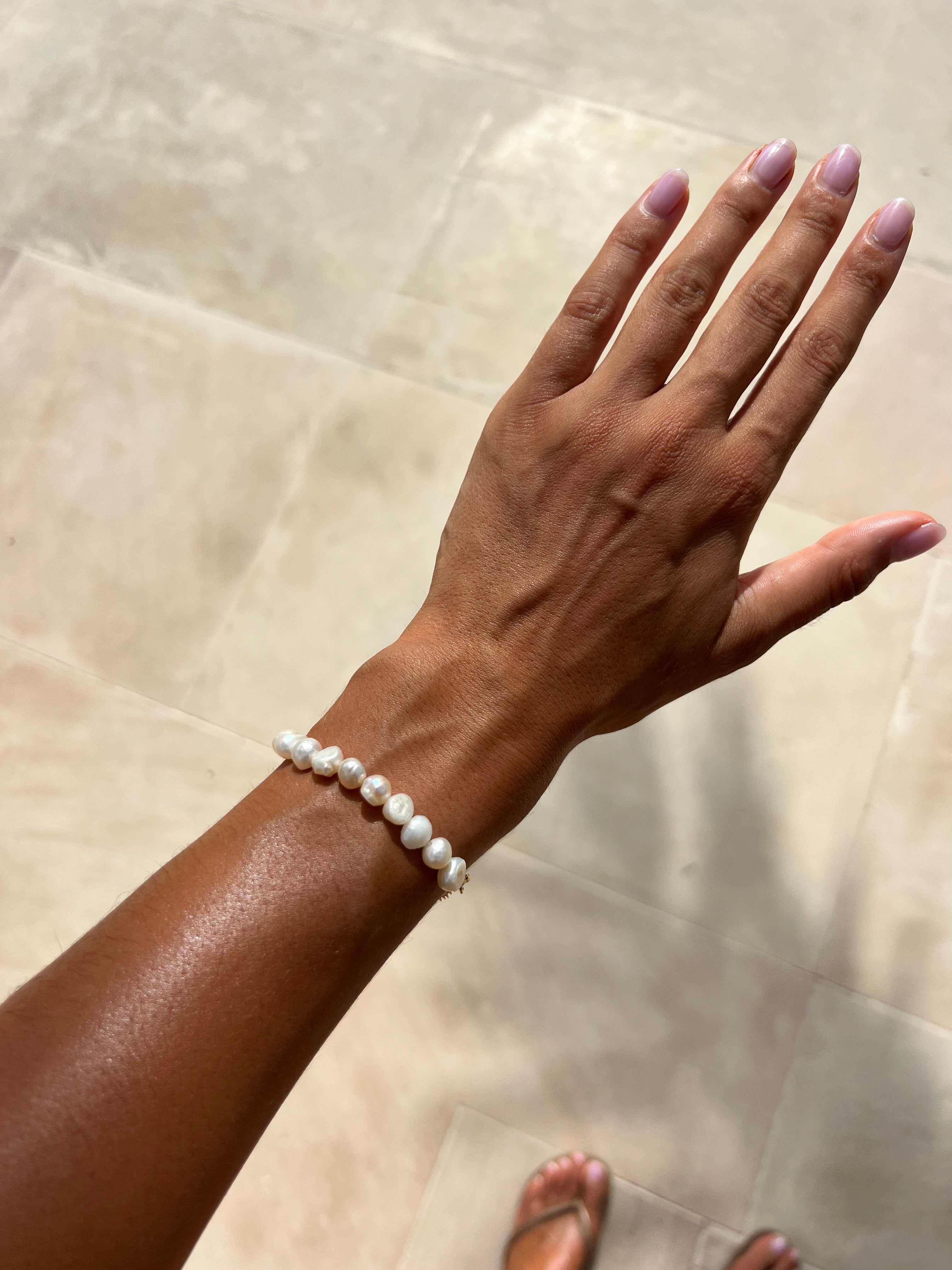 The Ultimate Pearl Bracelet Stack