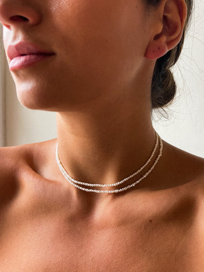 The Double Wrap Pearl Set