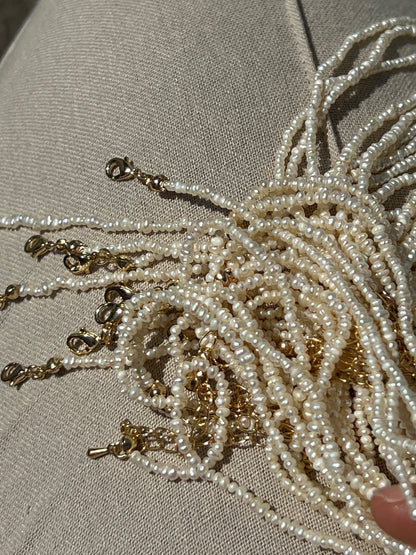 Fresh Pearl Double Wrap Necklace