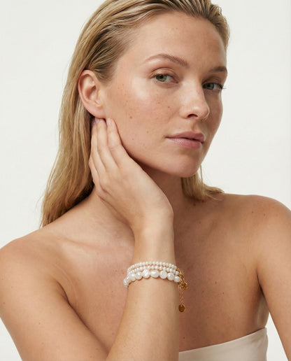 Ultimate Pearl Bracelet Stack