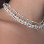 Ultimate Pearl Necklace Stack