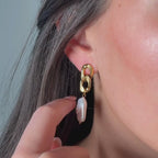 Pearl Pill Earrings