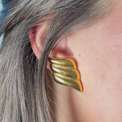 Vintage Wing Earrings